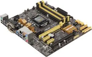 ASUS Z87M-PLUS LGA 1150 Intel Z87 HDMI USB 3.0 uATX Intel Motherboard