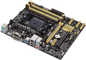 ASUS A88XM-A FM2+ / FM2 AMD A88X (Bolton D4) USB 3.0 HDMI Micro ATX AMD Motherboard with UEFI BIOS