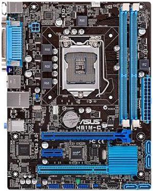 ASUS H61M-C LGA 1155 Intel H61 Micro ATX Intel Motherboard