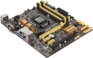 ASUS Z87M-PLUS LGA 1150 Intel Z87 HDMI SATA 6Gb/s USB 3.0 uATX Intel Motherboard