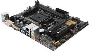 ASUS AMD A68HM-K FM2+ AMD A68H FCH (Bolton D2H) SATA 6Gb/s USB 3.0 Micro ATX AMD Motherboard