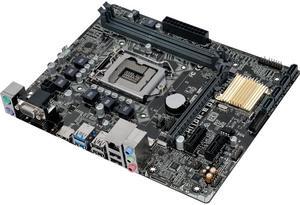 ASUS H110M-E D3 LGA 1151 Intel H110 HDMI SATA 6Gb/s USB 3.0 uATX Intel Motherboard