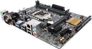 ASUS H110M-K LGA 1151 Intel H110 SATA 6Gb/s USB 3.0 Micro ATX Intel Motherboard