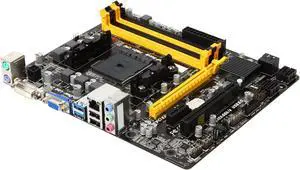 BIOSTAR A88MQ FM2+ / FM2 AMD A88X (Bolton D4) USB 3.0 Micro ATX AMD Motherboard
