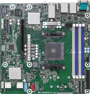 AsRock Rack B550D4U-2T mATX Server Motherboard Single Single Socket AM4 (PGA1331) AMD Ryzen 5000, AMD B550 Dual 1GbE+10GbE