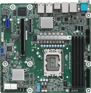 Asrock Rack Z690D4U-2L2T/G5 Micro-ATX Server Motherboard 14th Gen, 13th & 12th Gen Intel Core, Pentium and Celeron series processors LGA 1700 Dual 10GbE PCIe Gen5.0