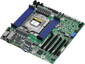 AsRock Rack GENOAD8UD-2T/X550 Deep Micro-ATX Server Motherboard Single Socket SP5 (LGA 6096) AMD EPYC™ 9004 series processors Dual 10G Lan
