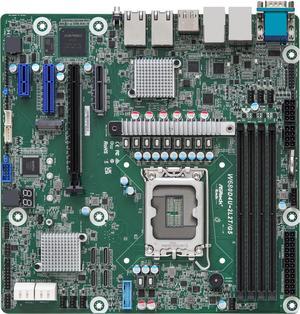 AsRock Rack W680D4U-2L2T/G5 Micro-ATX Server Motherboard Single Socket 12th & 13th Gen Intel® Core™ series processors (LGA 1700) W680 Dual 10G Lan PCIe 5.0