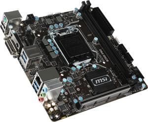 MSI B250I PRO LGA 1151 Intel B250 HDMI SATA 6Gb/s USB 3.1 Mini ITX Intel Motherboard