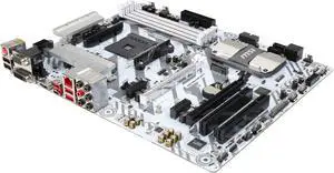 MSI B350 TOMAHAWK ARCTIC AM4 AMD B350 SATA 6Gb/s USB 3.1 HDMI ATX Motherboards - AMD