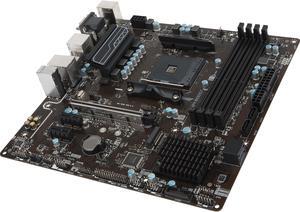 MSI B350M PRO-VDH AM4 AMD B350 SATA 6Gb/s USB 3.1 HDMI Micro ATX AMD Motherboard