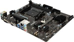 MSI PRO B350M PRO-VD PLUS AM4 AMD B350 SATA 6Gb/s USB 3.1 Micro ATX AMD Motherboard
