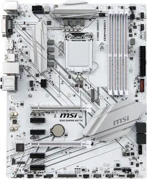 MSI B360 GAMING ARCTIC LGA 1151 (300 Series) Intel B360 USB 3.1 ATX Intel Motherboard