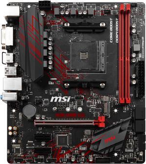 MSI PERFORMANCE GAMING B450M GAMING PLUS AM4 AMD B450 SATA 6Gb/s USB 3.1 HDMI Micro ATX AMD Motherboard