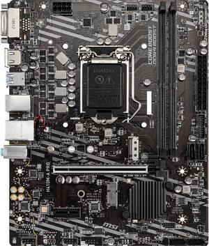 MSI PRO H410M-A PRO LGA 1200 Intel H410 SATA 6Gb/s Micro ATX Intel Motherboard