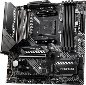 MSI MAG B550M MORTAR AM4 AMD B550 SATA 6Gb/s Micro ATX AMD Motherboard