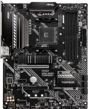 MSI MAG B550 TORPEDO AM4 AMD B550 ATX AMD Motherboard