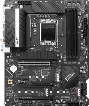 MSI PRO Z690-A WIFI DDR5 LGA 1700 Intel Z690 SATA 6Gb/s ATX Intel Motherboard