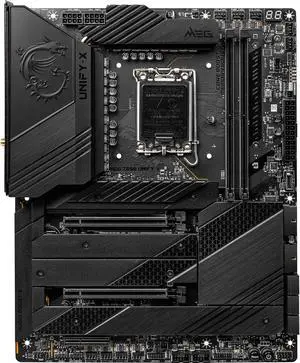 MSI MEG Z690 UNIFY-X DDR5 LGA 1700 Intel Z690 SATA 6Gb/s ATX Intel Motherboard MSI MEG Z690 UNIFY-X DDR5 LGA 1700 Intel Z690 SATA 6Gb/s ATX Intel Motherboard