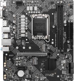 MSI PRO B760-P WIFI DDR4 LGA 1700 (l12th&13th Gen), SATA 6Gb/s motherboard,  WiFi 6,Intel 2.5Gb LAN,2xM.2 Slots 