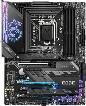MSI MPG Z590 GAMING EDGE WIFI LGA 1200 Intel Z590 ATX Intel Motherboard
