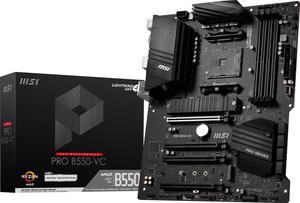 MSI PRO PRO B550-VC AM4 AMD B550 SATA 6Gb/s ATX AMD Motherboard