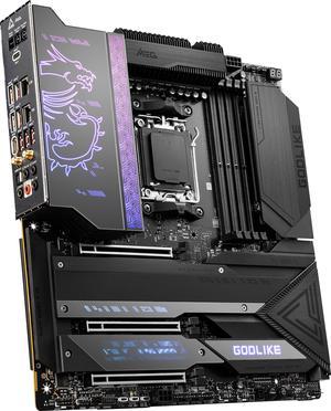 MSI MEG X670E GODLIKE AM5 AMD Ryzen™ 7000 Series SATA 6Gb/s E-ATX Motherboards, DDR5, Wi-Fi 6E, PCIe 5.0 M.2 slots, EZ LED Control switch