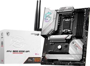 MSI MPG B650 EDGE WIFI AM5 AMD B650 SATA 6Gb/s DDR5 Ryzen 7000 ATX Motherboard