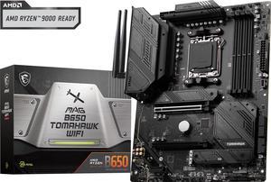 MSI MAG B650 TOMAHAWK WIFI AM5 AMD B650 SATA 6Gbs DDR5 Ryzen 7000 ATX Motherboard
