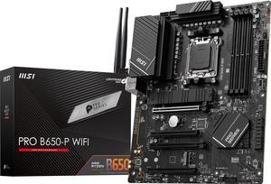 MSI PRO B650P WIFI AM5 AMD B650 SATA 6Gbs DDR5 Ryzen 7000 ATX Motherboard
