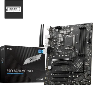 MSI PRO B760-VC WIFI LGA 1700 Intel B760 ATX Motherboard MSI PRO B760-VC WIFI LGA 1700 Intel B760 ATX Motherboard