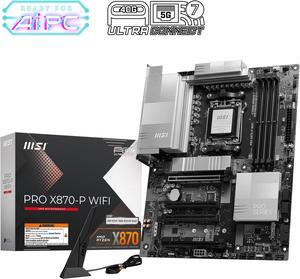 MSI PRO X870-P WIFI AM5 AMD X870 SATA 6Gb/s ATX Motherboard