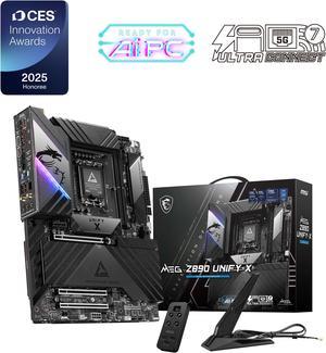 MSI MEG Z890 UNIFY-X LGA 1851 Intel Z890 SATA 6Gb/s ATX Motherboard