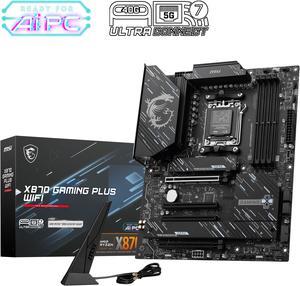 MSI X870 GAMING PLUS WIFI AM5 AMD X870 SATA 6Gb/s ATX Motherboard