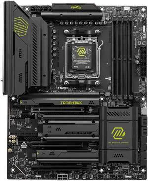 MSI MAG X870E TOMAHAWK WIFI AM5 AMD X870E ATX (22) Motherboards - AMD