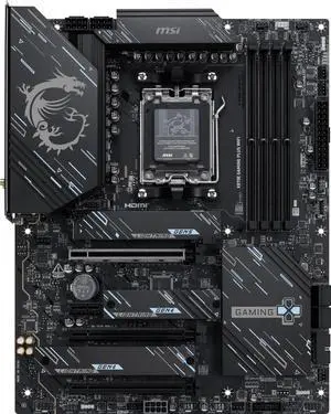 MSI X870E GAMING PLUS WIFI AM5 AMD X870E SATA 6GB/S  5G LAN DDR5 M.2 Wi-Fi 7 ATX Motherboard