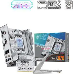 MSI MPG X870I EDGE TI EVO WIFI AM5 AMD X870 Motherboard
