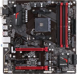 GIGABYTE GA-AB350M-Gaming 3 (rev. 1.0) AM4 AMD B350 USB 3.1 HDMI Micro ATX AMD Motherboard