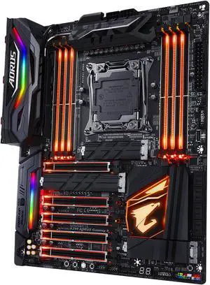 GIGABYTE AORUS X299 AORUS Gaming 9 (rev. 1.0) LGA 2066 Intel X299 USB 3.1 ATX Intel Motherboard