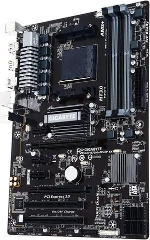GIGABYTE GA-970A-DS3P FX (rev. 2.1) AM3+/AM3 AMD 990FX USB 3.1 ATX AMD Motherboard