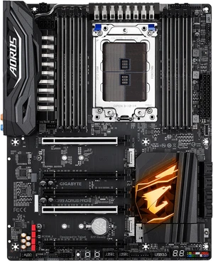 GIGABYTE X399 AORUS PRO sTR4 AMD X399 USB 3.1 ATX AMD Motherboard GIGABYTE X399 AORUS PRO sTR4 AMD X399 USB 3.1 ATX AMD Motherboard