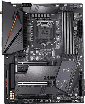 GIGABYTE Z490 AORUS PRO AX LGA 1200 Intel Z490 ATX Motherboard with Dual M.2, SATA 6Gb/s, USB 3.2 Gen 2, WIFI 6, 2.5 GbE LAN