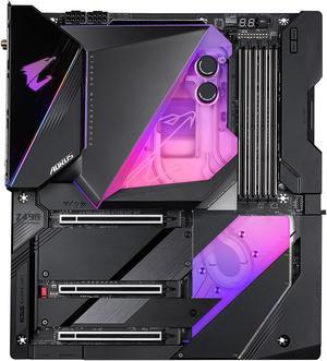 GIGABYTE Z490 AORUS XTREME WATERFORCE LGA 1200 Intel Z490 E-ATX Motherboard with Triple M.2, SATA 6Gb/s, USB 3.2 Gen 2, WIFI 6, 10 GbE LAN, Dual Thunderbolt 3, All-In-One Monoblock