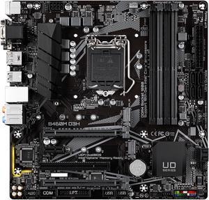 GIGABYTE B460M D3H LGA 1200 Intel B460 Micro-ATX Motherboard with Dual M.2, SATA 6Gb/s, USB 3.2 Gen 1