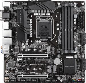 GIGABYTE W480M VISION W LGA 1200 Intel W480 SATA 6Gb/s Micro ATX Intel Motherboard