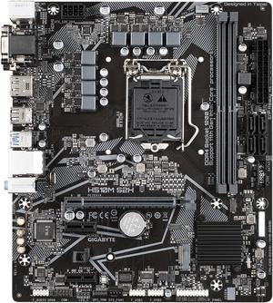 GIGABYTE H510M S2H (rev. 1.0) LGA 1200 Intel H510 Micro-ATX Motherboard with PCIe 4.0, USB 3.2 Gen1, Gaming GbE LAN