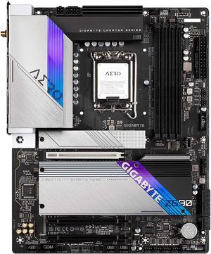 GIGABYTE Z690 AERO G LGA 1700 Intel Z690 ATX Motherboard with DDR5, Quad M.2, PCIe 5.0, USB 3.2 Gen2X2 Type-C, WiFi 6, Intel 2.5 GbE LAN