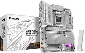 GIGABYTE X870 AORUS ELITE WIFI7 ICE AM5 LGA 1718, ATX, DDR5, 4x M.2, PCIe 5.0, USB4, Wi-Fi 7, 2.5GbE LAN, EZ-Latch