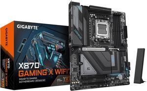 GIGABYTE X870 GAMING X WIFI7 AM5 LGA 1718, ATX, DDR5, 4x M.2, PCIe 5.0, USB4, Wi-Fi 7, 2.5GbE LAN, EZ-Latch