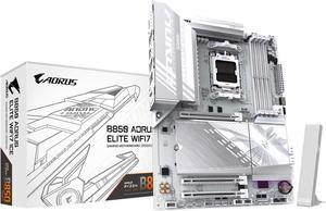 GIGABYTE B850 AORUS ELITE WIFI7 ICE AMD AM5 LGA 1718 Motherboard, ATX, DDR5, 3x M.2, PCIe 5.0, USB-C, WIFI7, 2.5GbE LAN, EZ-Latch